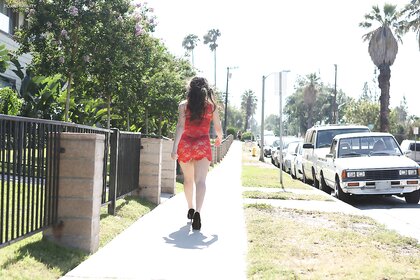 Latina babe with a big ass Alexis Rodriguez riding her man's penis
