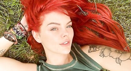 Rebecca Busty Teen Redhead