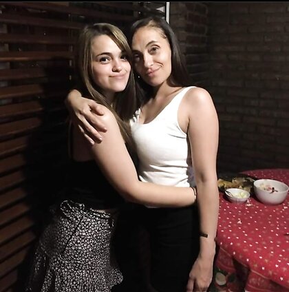 Argentina Mom and Daughter