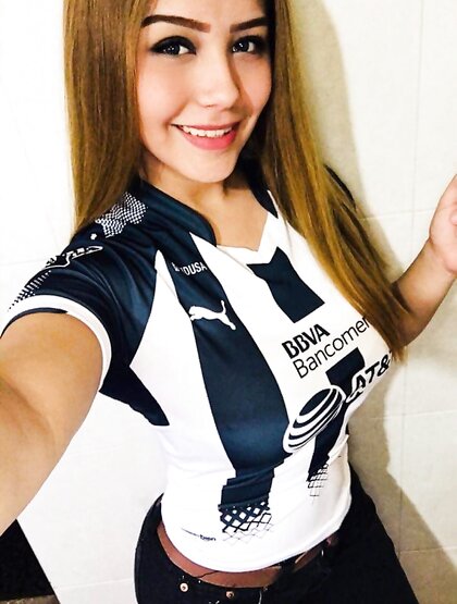 Beautiful Soccer Fan