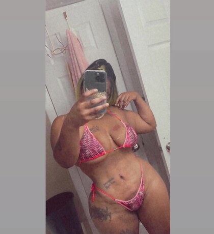 Dark skin Cuban with big ole titties and phat cat