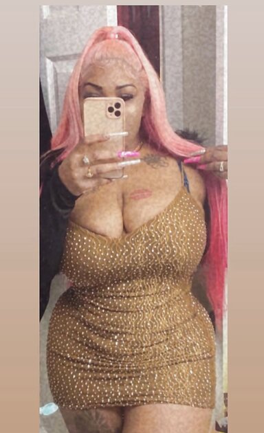 Dark skin Cuban with big ole titties and phat cat