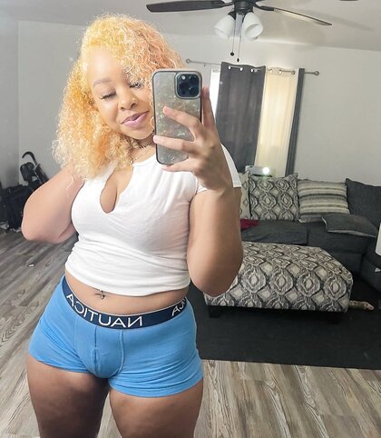 Cute with a pretty pussy print
