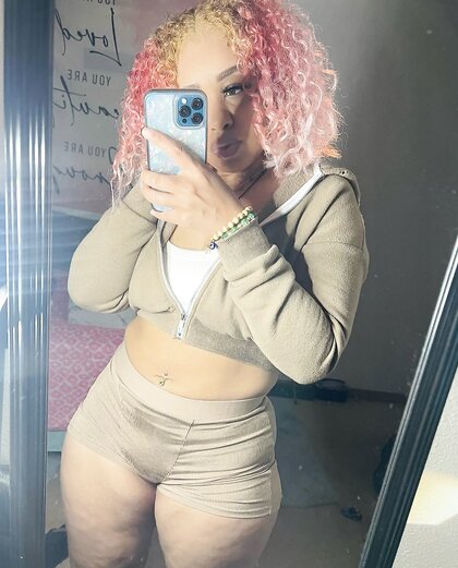 Cute with a pretty pussy print
