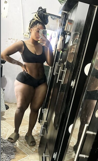 Dominican Butta face but damn she thick!