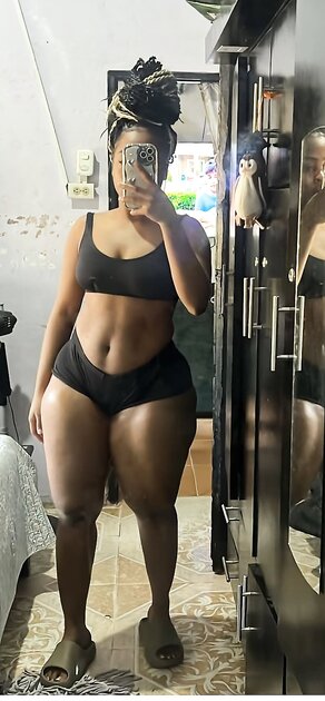 Dominican Butta face but damn she thick!