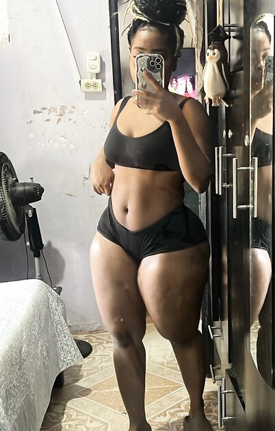 Dominican Butta face but damn she thick!