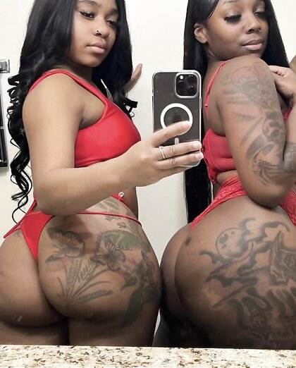 Ghetto ebony thot
