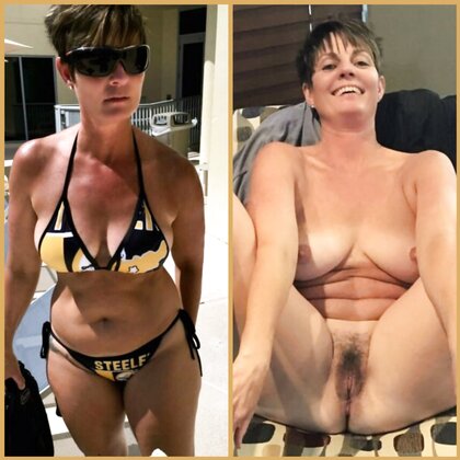 Real milf wives on off