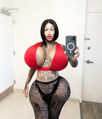 Huge breasts