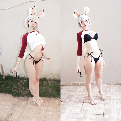 Me1adinha Nua Cosplay